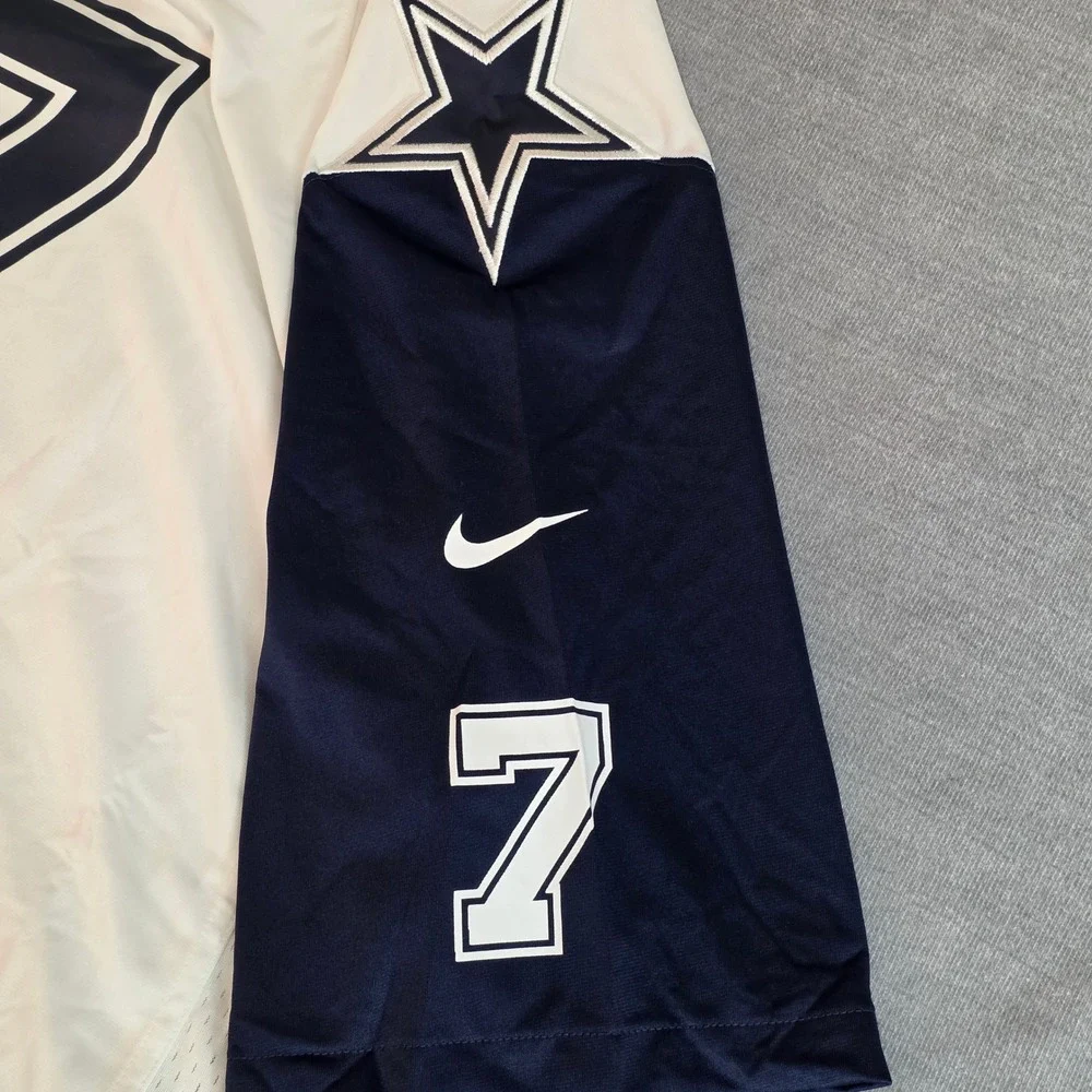 Nike Dallas Cowboys Jersey Mens 3XL White Trevon Diggs 7 NFL On Field Apparel